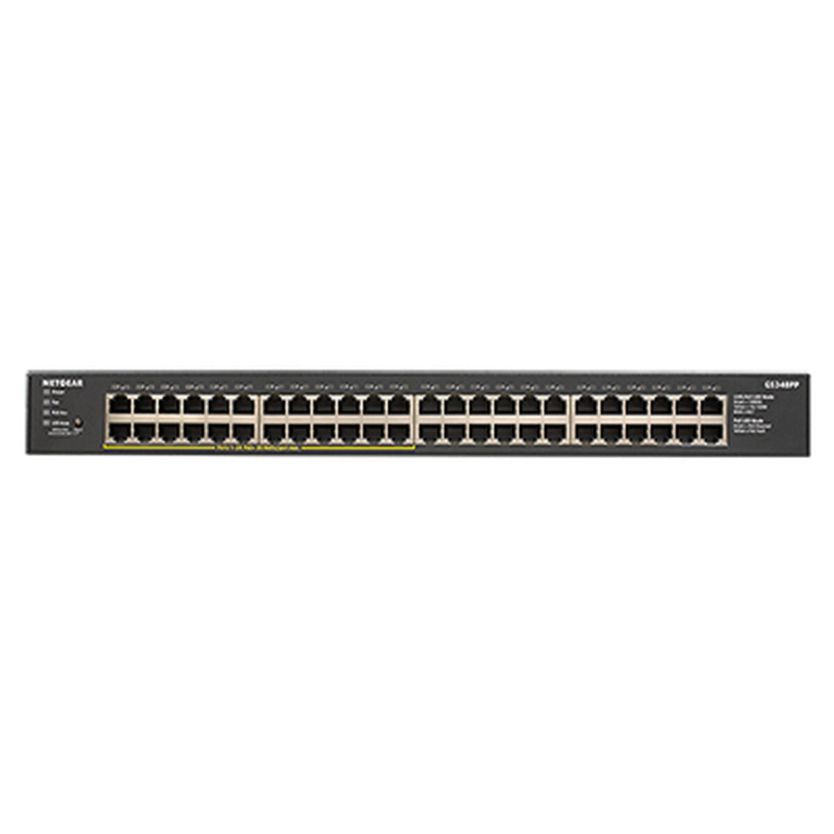 Switch Netgear GS348PP-100EUS Černý